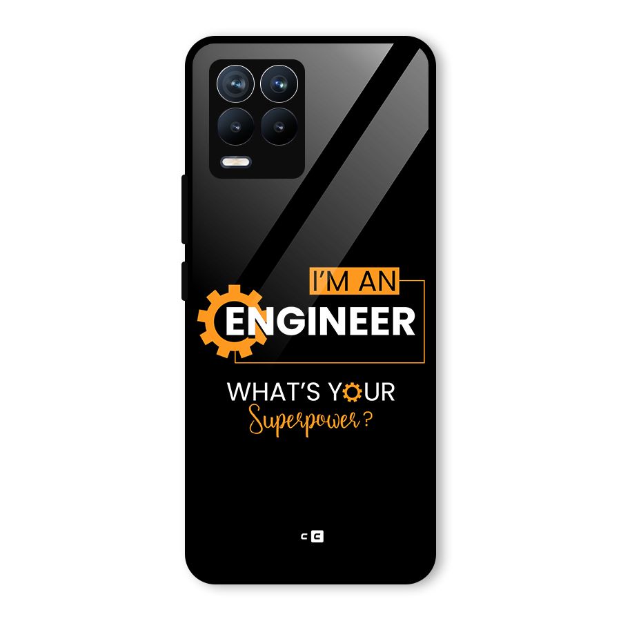 Engineer Superpower Glass Back Case for Realme 8