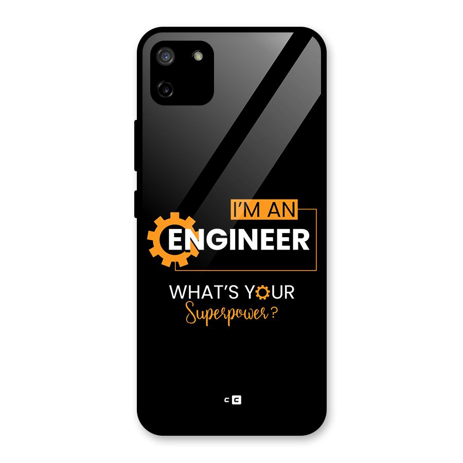 Engineer Superpower Glass Back Case for Realme C11
