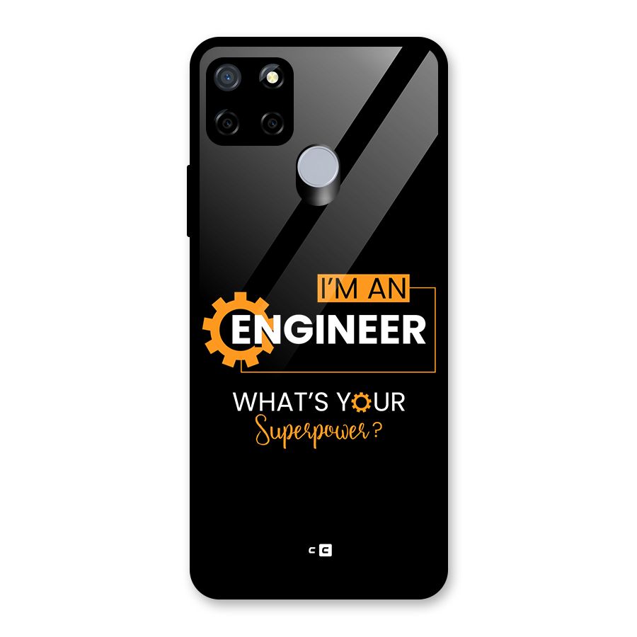 Engineer Superpower Glass Back Case for Realme C12