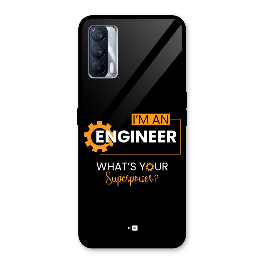 Engineer Superpower Glass Back Case for Realme X7