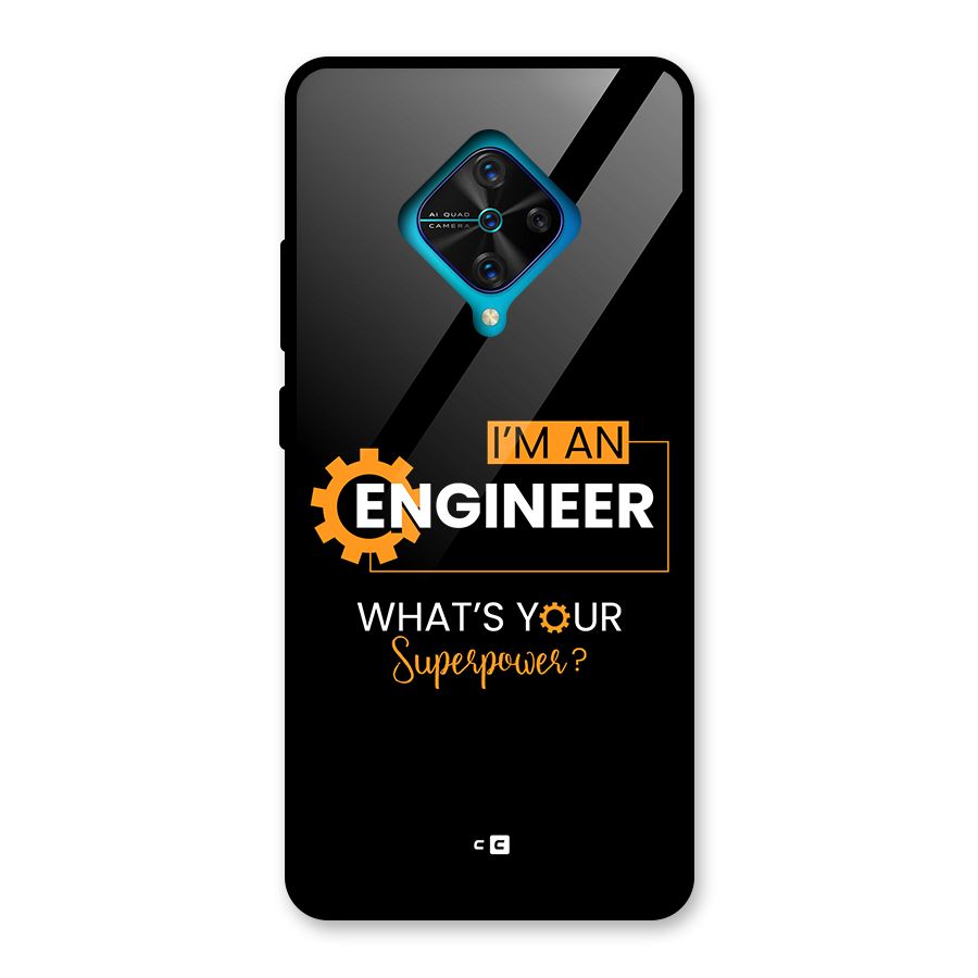 Engineer Superpower Glass Back Case for Vivo S1 Pro