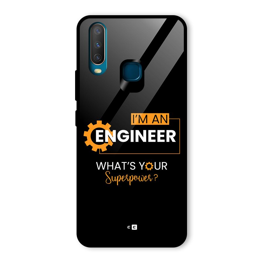 Engineer Superpower Glass Back Case for Vivo U10