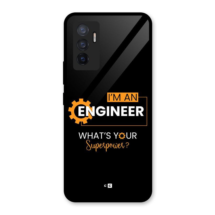Engineer Superpower Glass Back Case for Vivo V23e