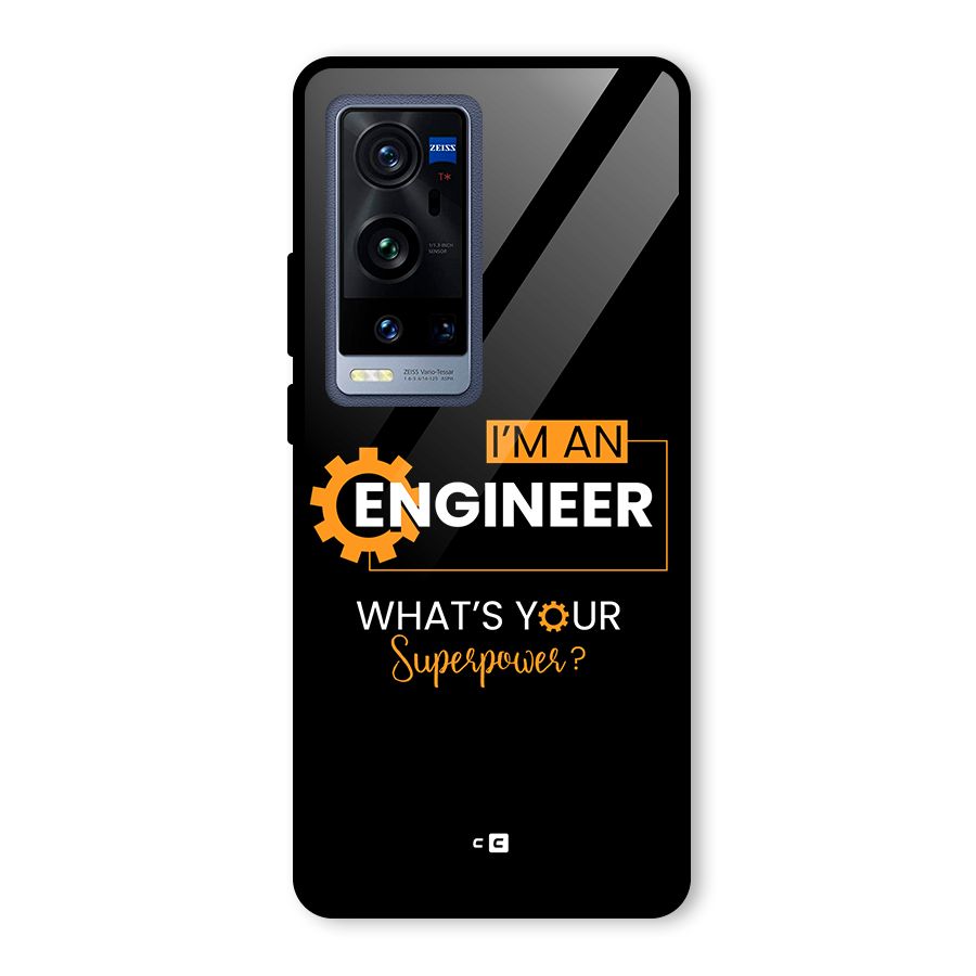 Engineer Superpower Glass Back Case for Vivo X60 Pro Plus