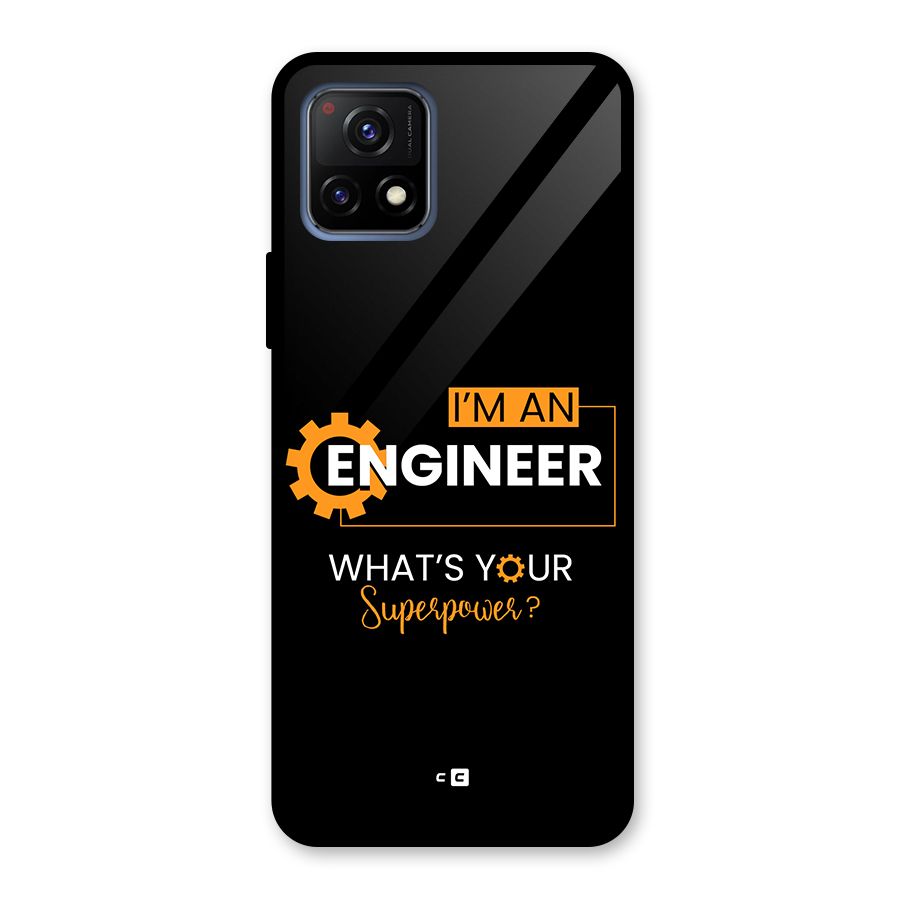Engineer Superpower Glass Back Case for Vivo Y72 5G