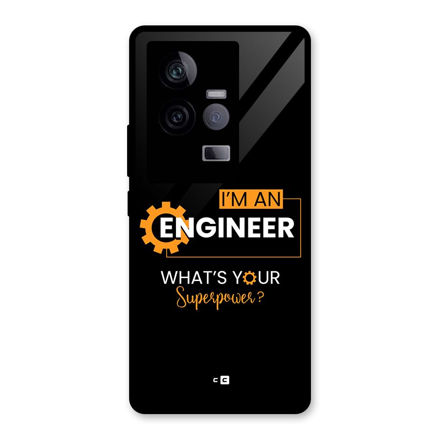 Engineer Superpower Glass Back Case for Vivo iQOO 11 5G