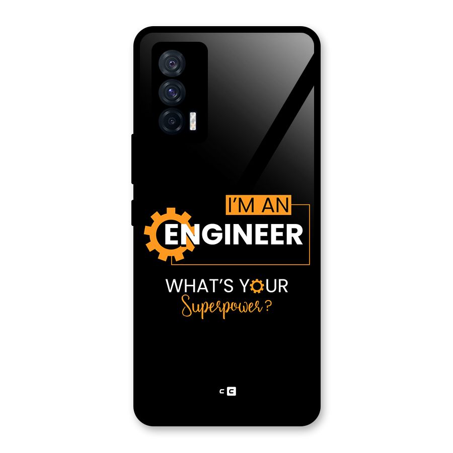 Engineer Superpower Glass Back Case for Vivo iQOO 7 5G