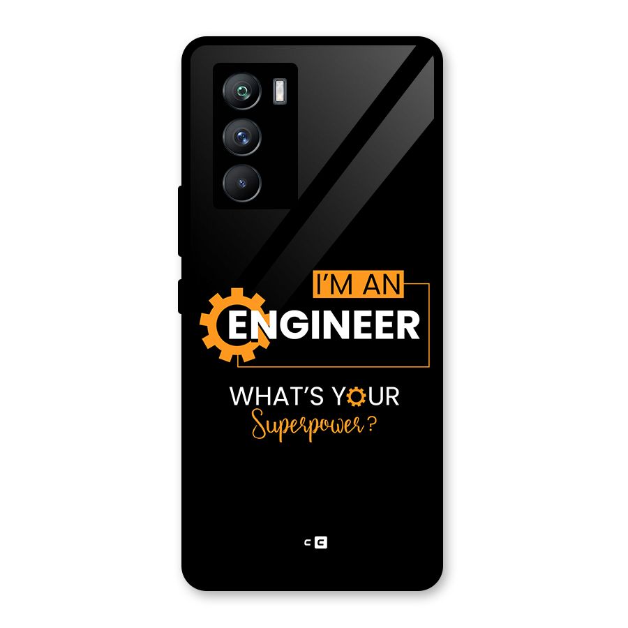 Engineer Superpower Glass Back Case for Vivo iQOO 9 SE