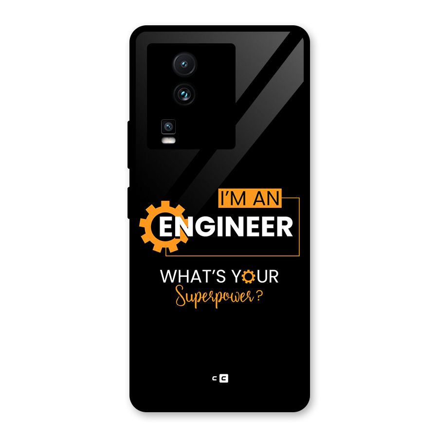Engineer Superpower Glass Back Case for Vivo iQOO Neo 7