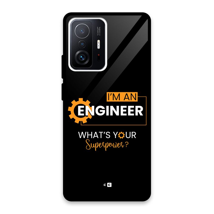 Engineer Superpower Glass Back Case for Xiaomi 11T Pro