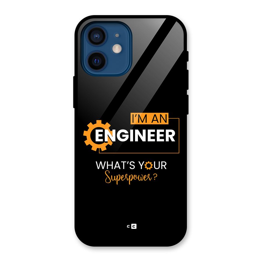 Engineer Superpower Glass Back Case for iPhone 12 Mini