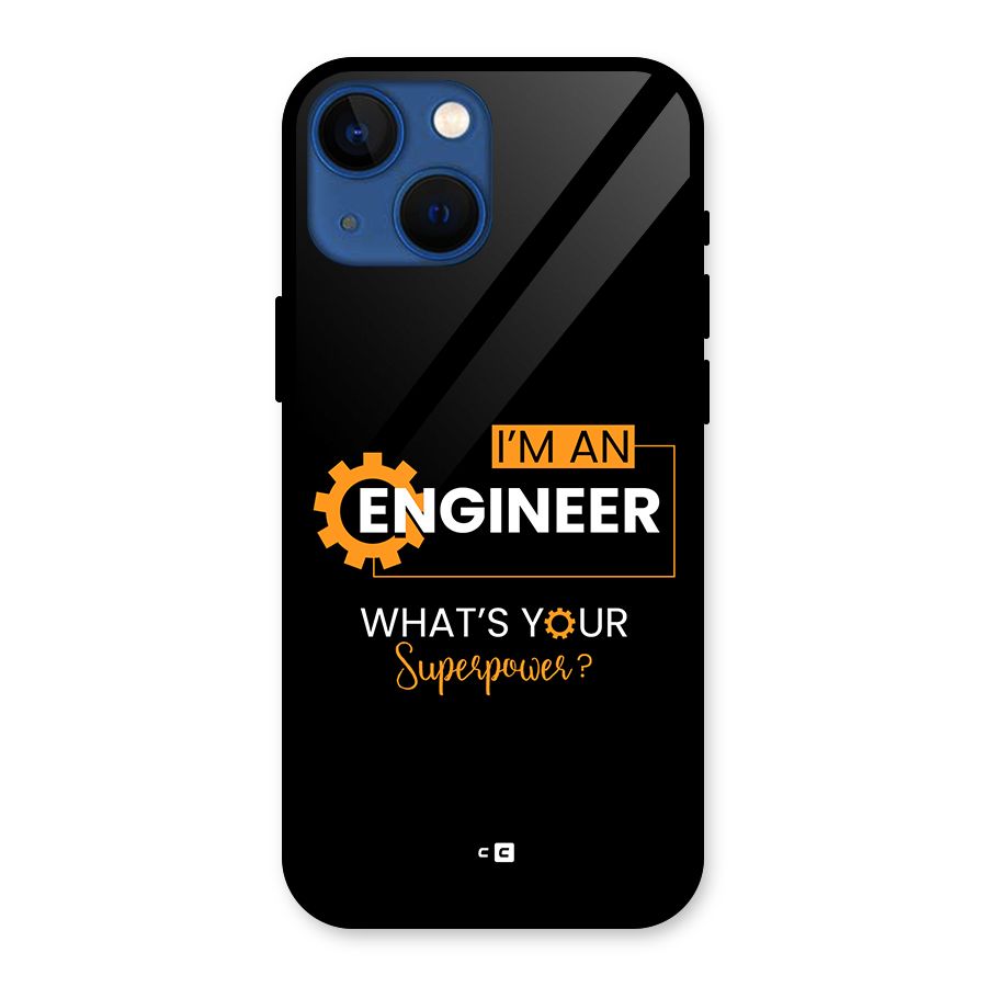 Engineer Superpower Glass Back Case for iPhone 13 Mini