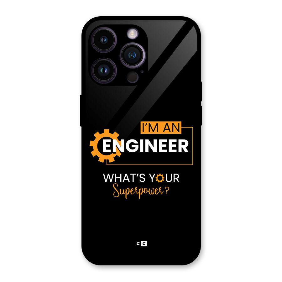 Engineer Superpower Glass Back Case for iPhone 14 Pro Max