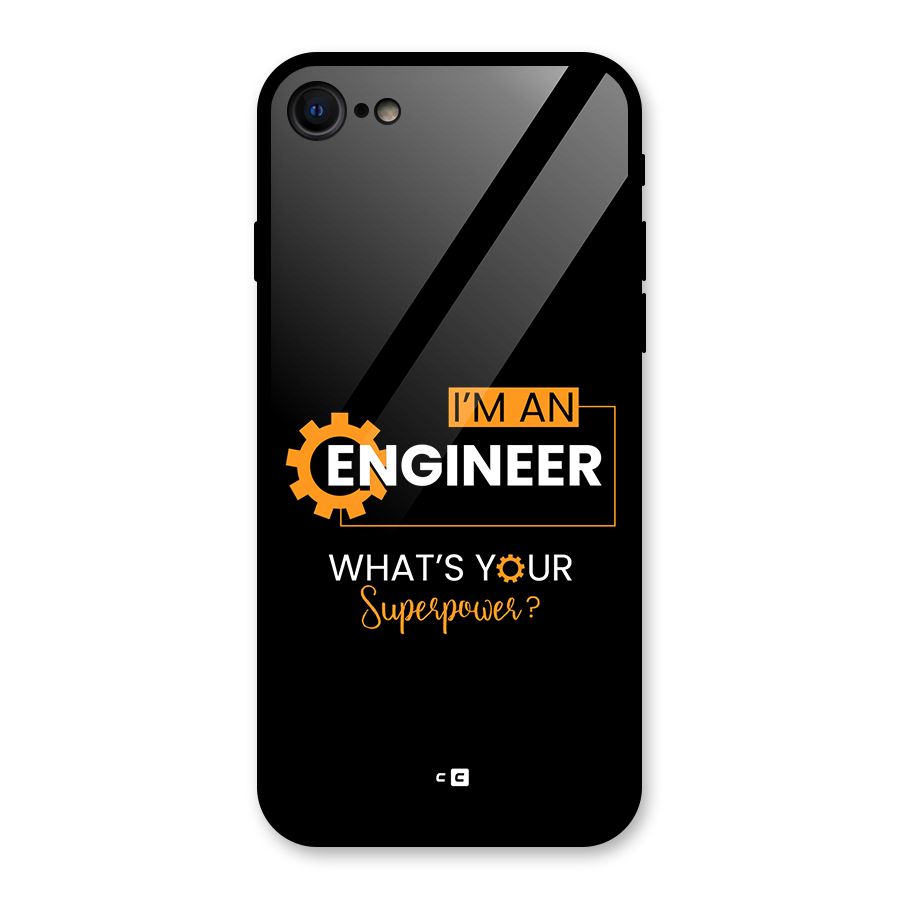 Engineer Superpower Glass Back Case for iPhone SE 2022