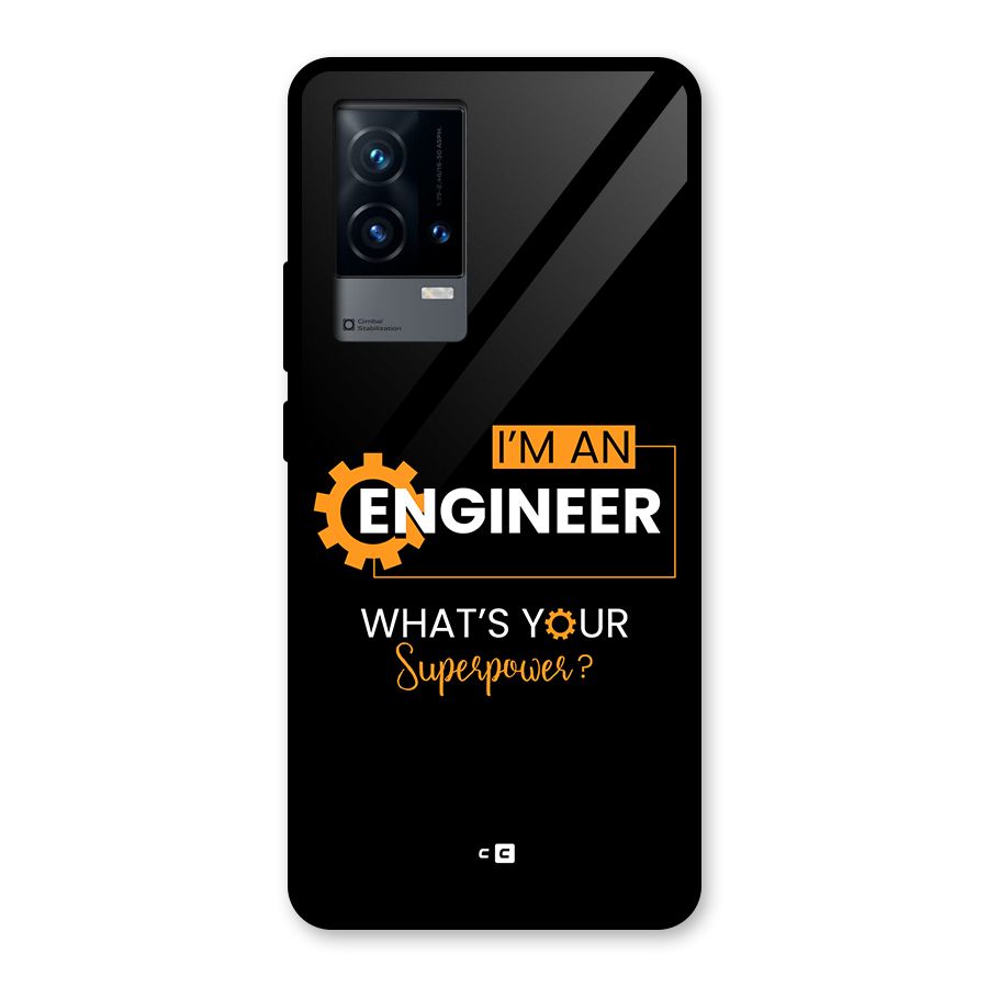 Engineer Superpower Glass Back Case for iQOO 9 5G