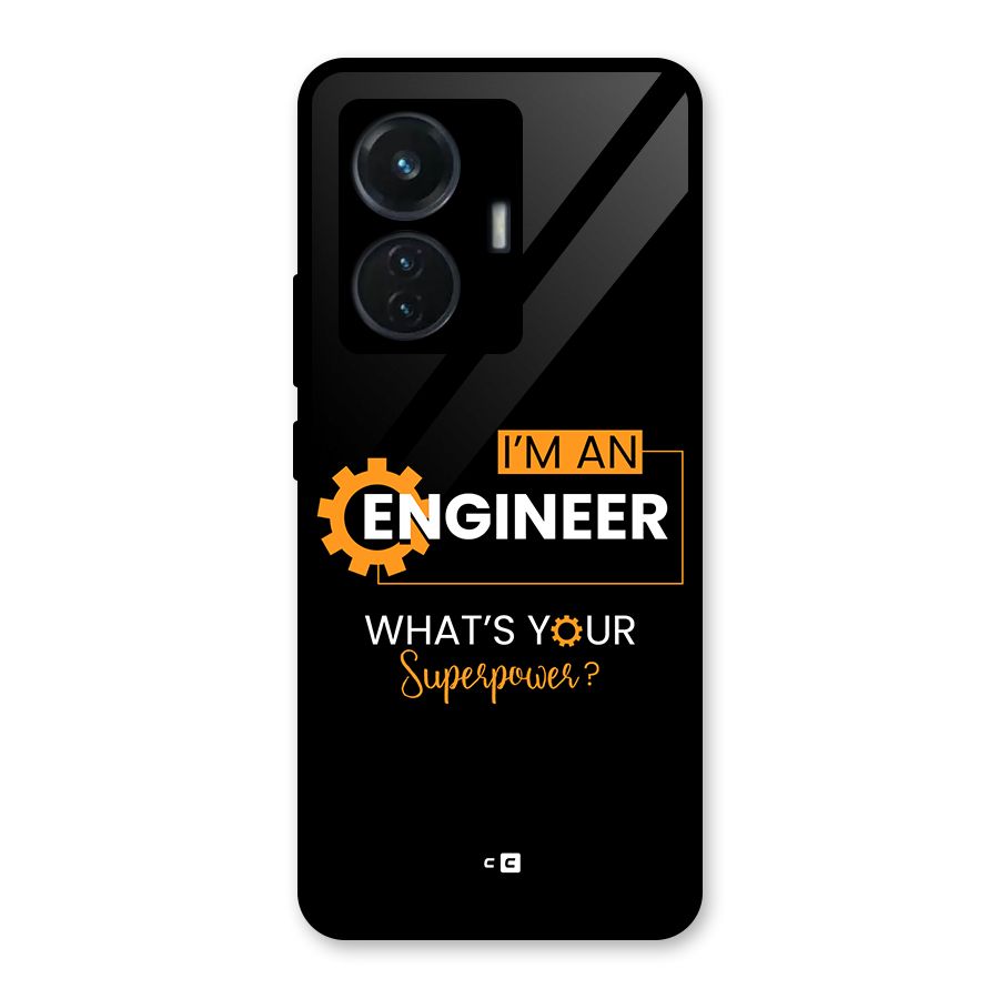 Engineer Superpower Glass Back Case for iQOO Z6 44W