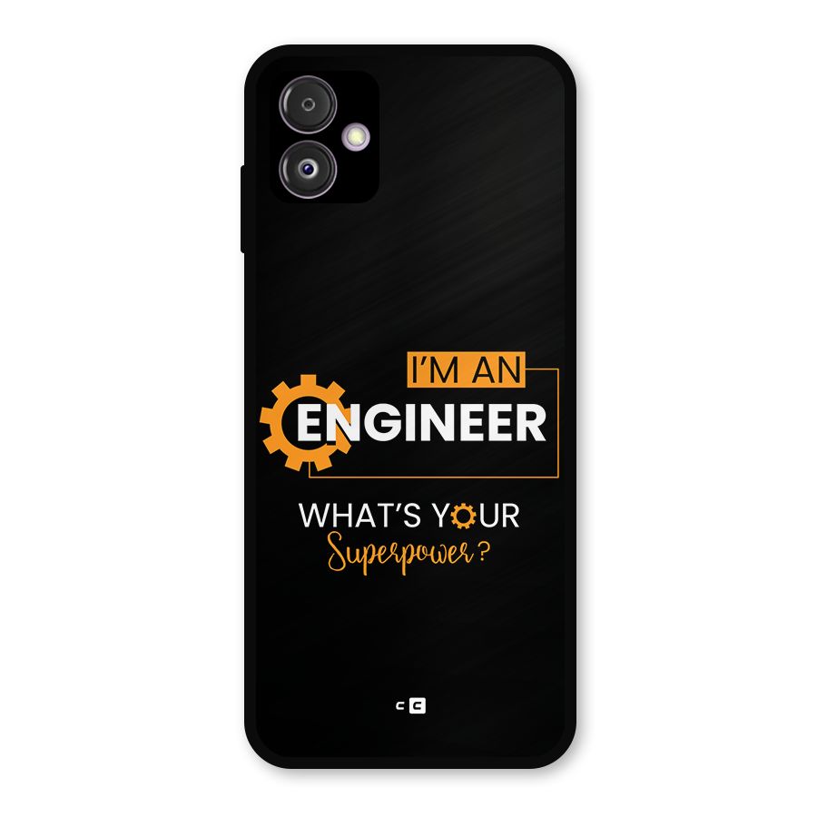 Engineer Superpower Metal Back Case for Galaxy F14
