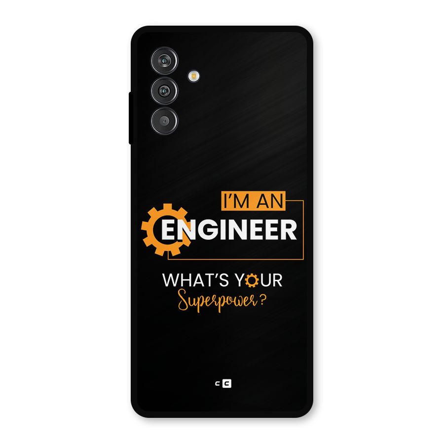 Engineer Superpower Metal Back Case for Galaxy M13