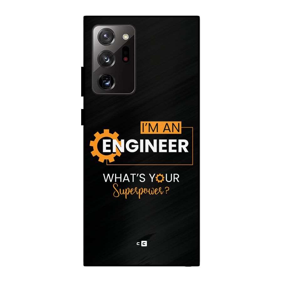 Engineer Superpower Metal Back Case for Galaxy Note 20 Ultra 5G