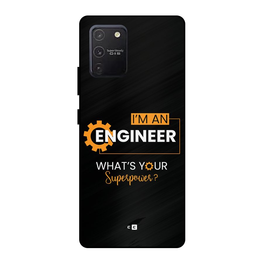 Engineer Superpower Metal Back Case for Galaxy S10 Lite