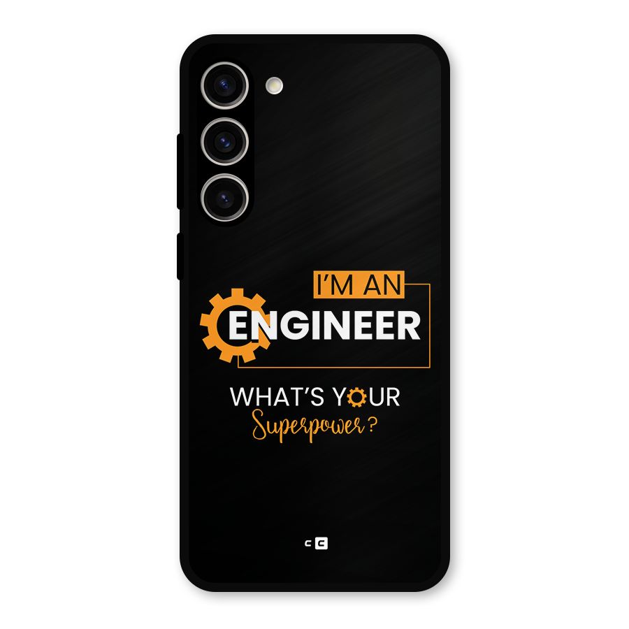 Engineer Superpower Metal Back Case for Galaxy S23 Plus