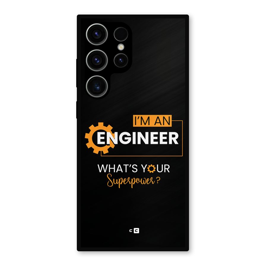 Engineer Superpower Metal Back Case for Galaxy S23 Ultra