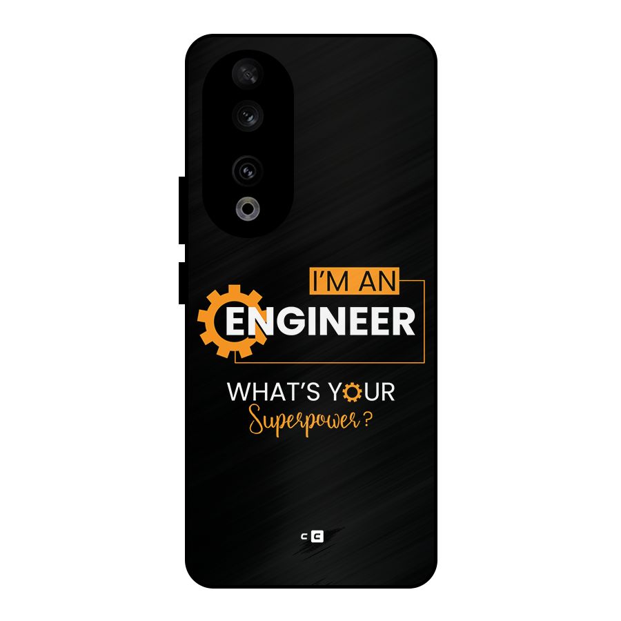 Engineer Superpower Metal Back Case for Honor 90