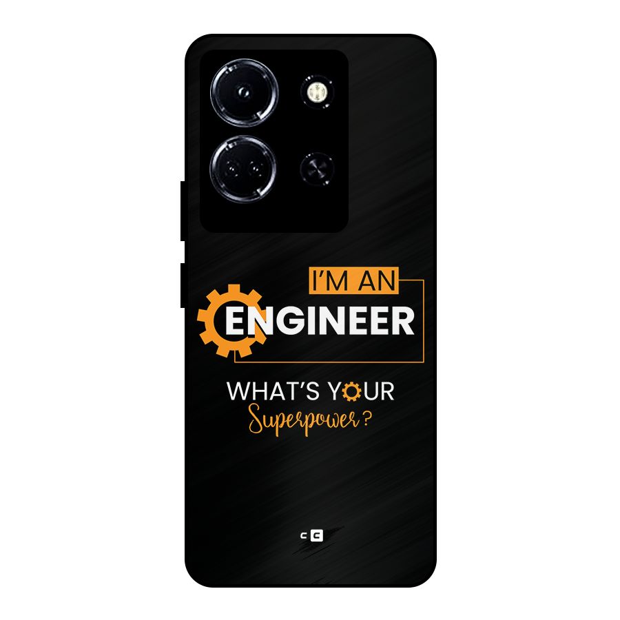 Engineer Superpower Metal Back Case for Infinix Note 30 5G