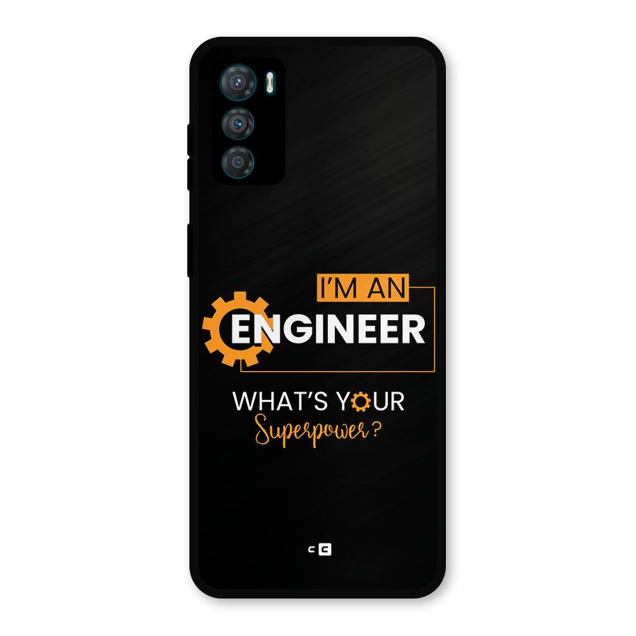 Engineer Superpower Metal Back Case for Moto G42