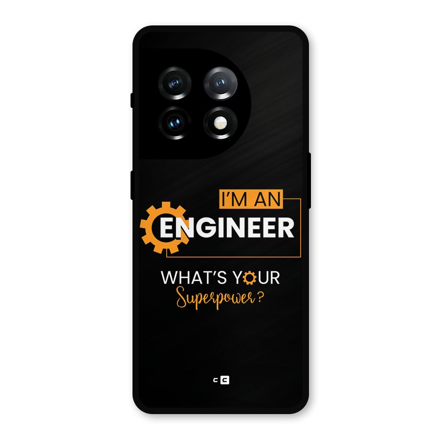 Engineer Superpower Metal Back Case for OnePlus 11