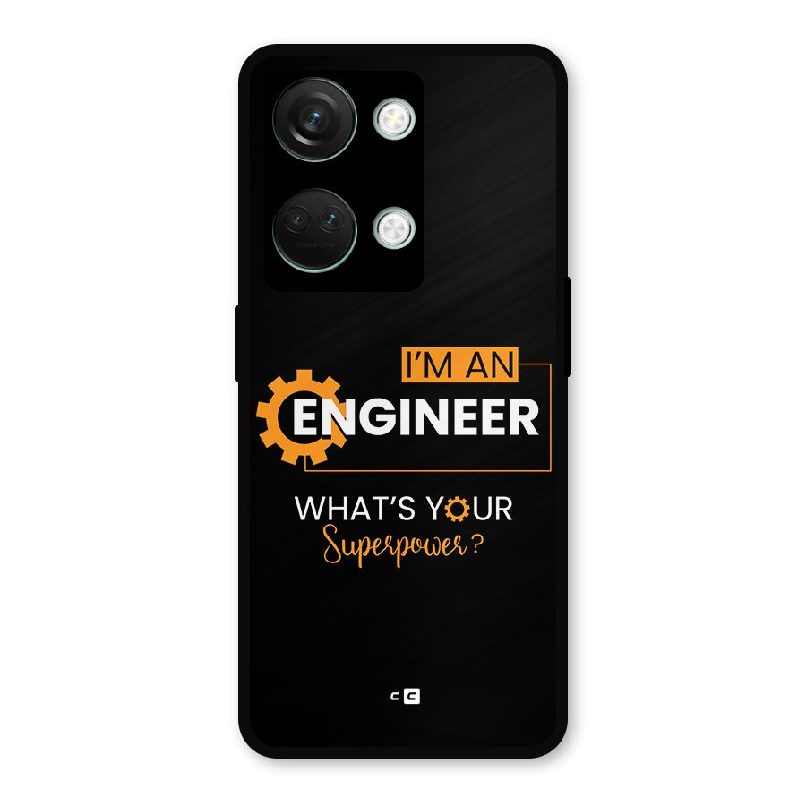 Engineer Superpower Metal Back Case for OnePlus Nord 3