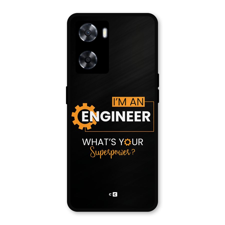 Engineer Superpower Metal Back Case for OnePlus Nord N20 SE