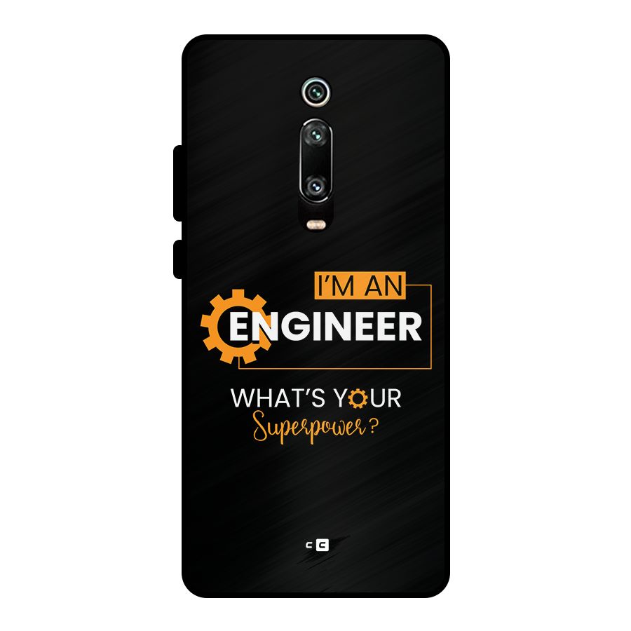 Engineer Superpower Metal Back Case for Redmi K20
