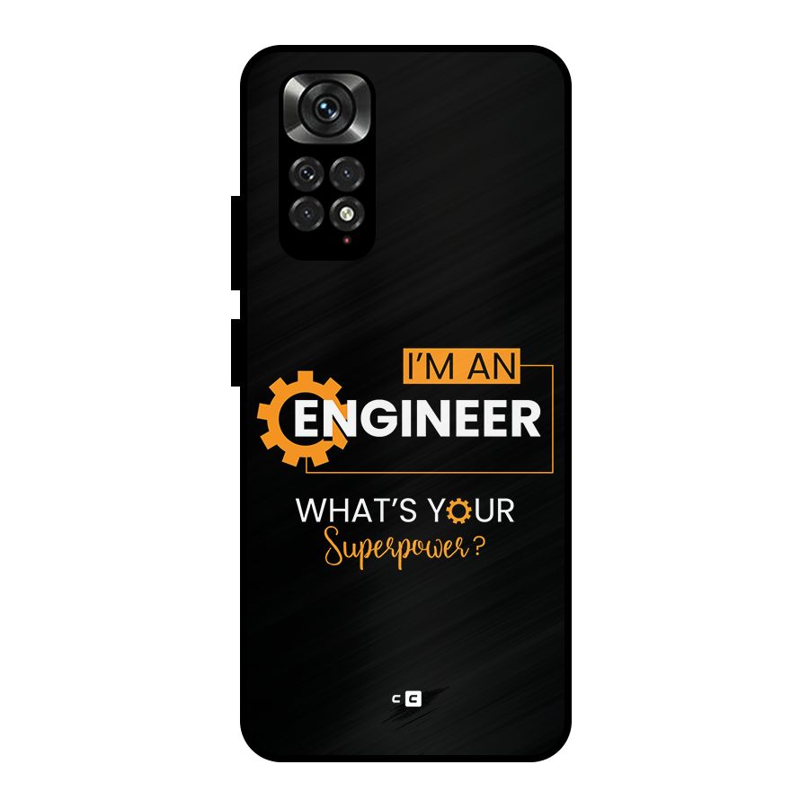 Engineer Superpower Metal Back Case for Redmi Note 11 Pro Plus 5G