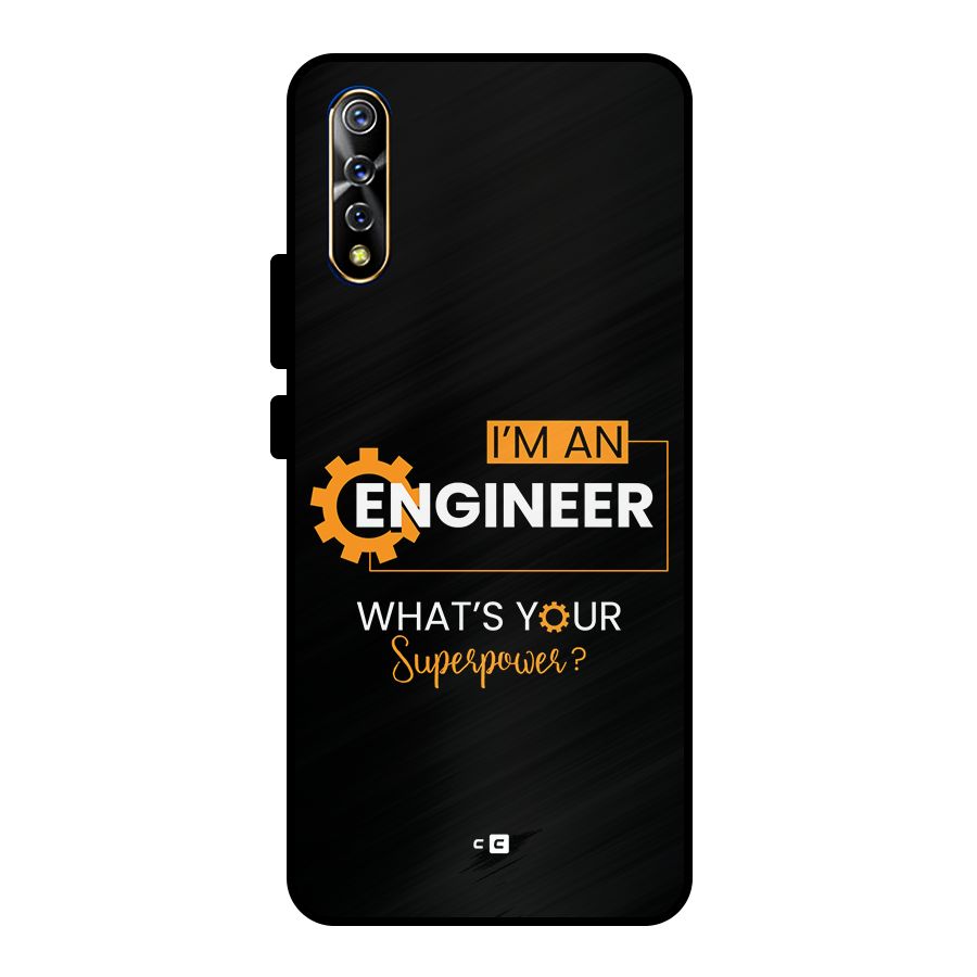 Engineer Superpower Metal Back Case for Vivo S1