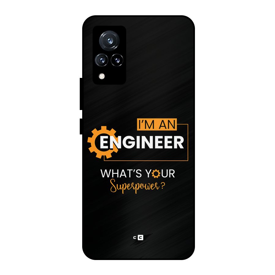 Engineer Superpower Metal Back Case for Vivo V21 5G