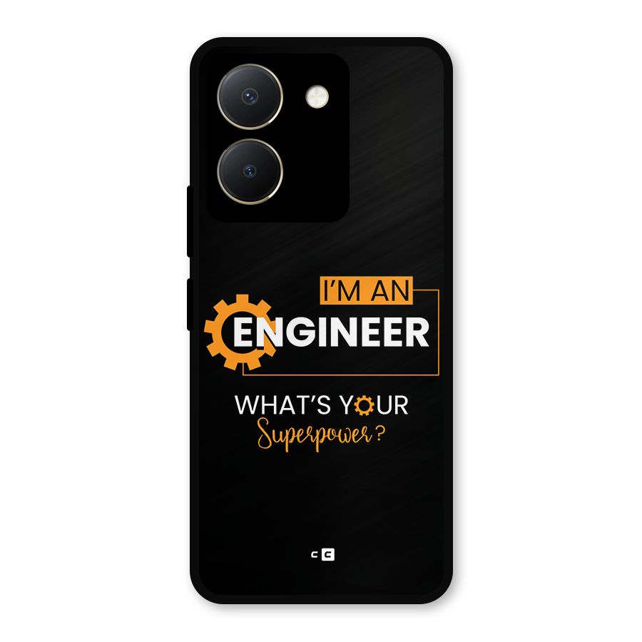 Engineer Superpower Metal Back Case for Vivo Y36