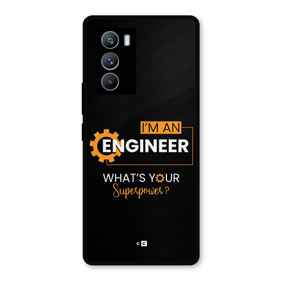 Engineer Superpower Metal Back Case for iQOO 9 SE