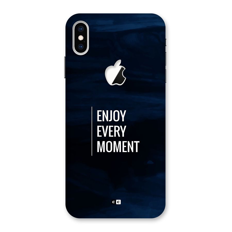 Enjoy Always Back Case for iPhone XS Max Apple Cut