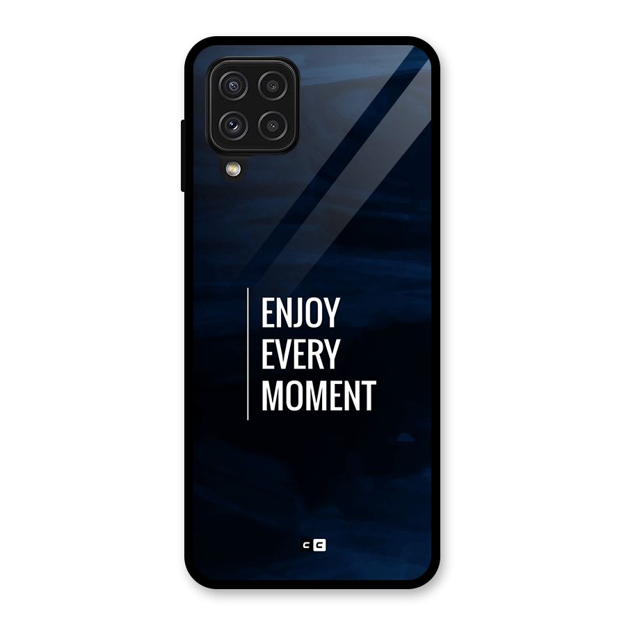 Enjoy Always Glass Back Case for Galaxy A22 4G