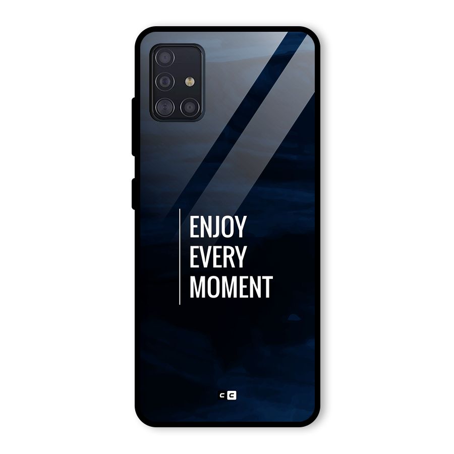 Enjoy Always Glass Back Case for Galaxy A51