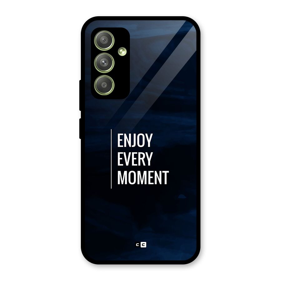 Enjoy Always Glass Back Case for Galaxy A54