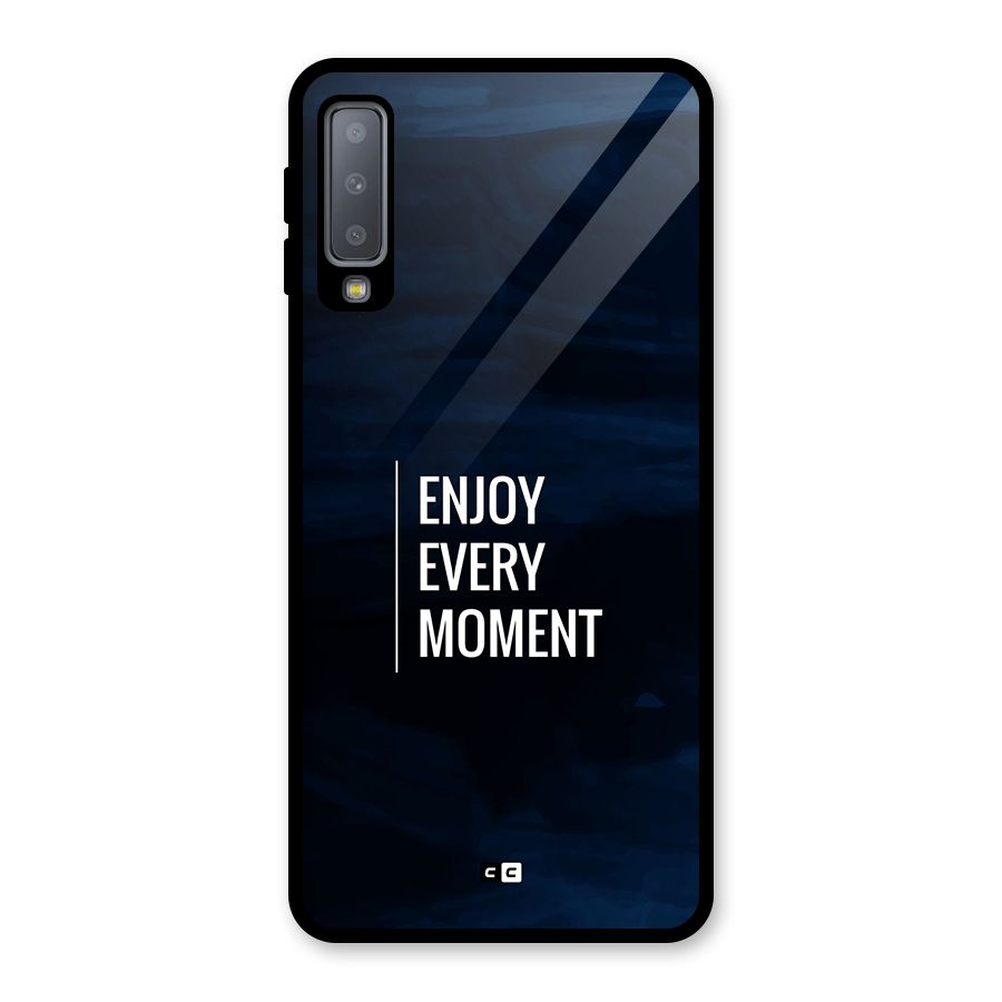 Enjoy Always Glass Back Case for Galaxy A7 (2018)