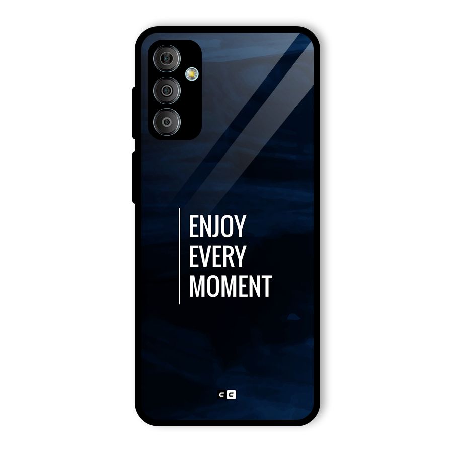 Enjoy Always Glass Back Case for Galaxy F23