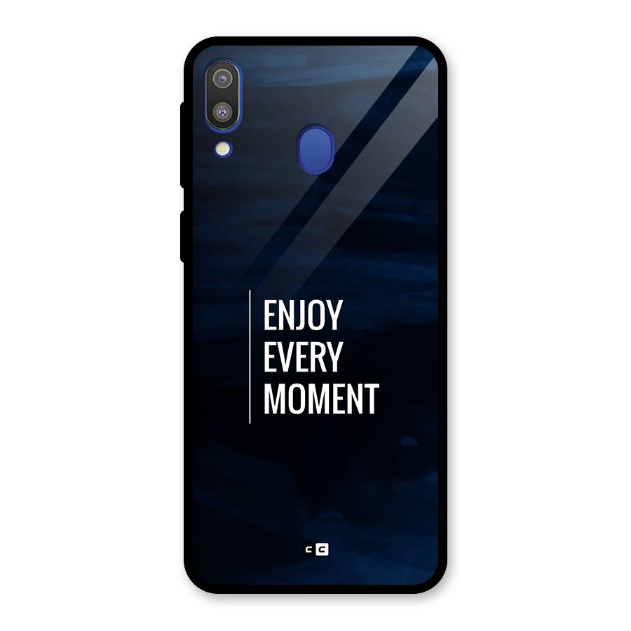 Enjoy Always Glass Back Case for Galaxy M20
