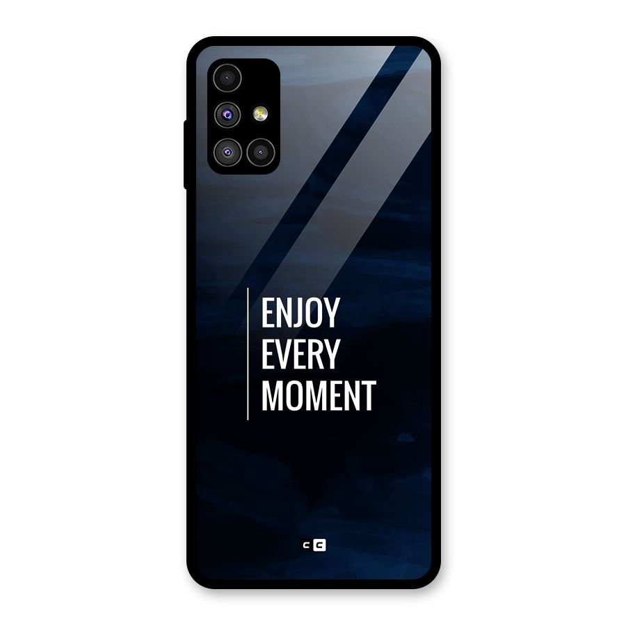 Enjoy Always Glass Back Case for Galaxy M51