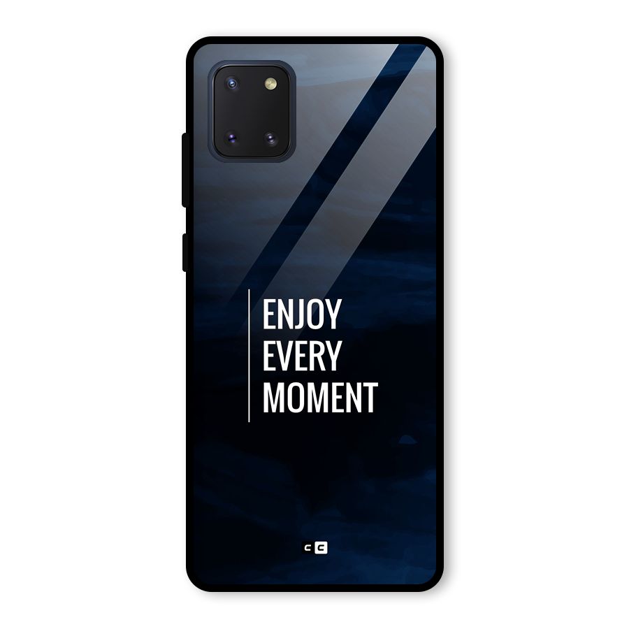 Enjoy Always Glass Back Case for Galaxy Note 10 Lite