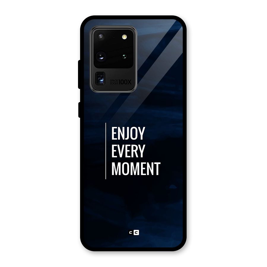 Enjoy Always Glass Back Case for Galaxy S20 Ultra