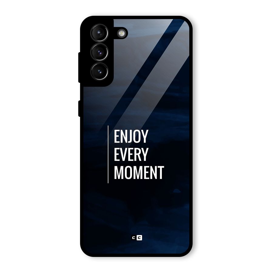 Enjoy Always Glass Back Case for Galaxy S21 Plus