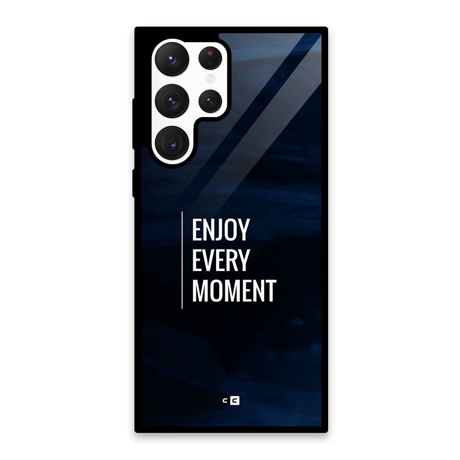 Enjoy Always Glass Back Case for Galaxy S22 Ultra 5G